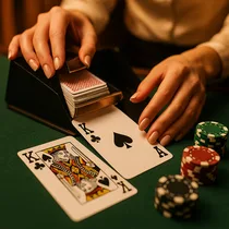 GodOfCoins - Blackjack en Direct par Evolution Gaming